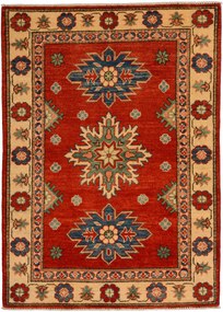 Kazak Tappeto 90 x 130 Rosso (Pakistan) Annodato A Mano