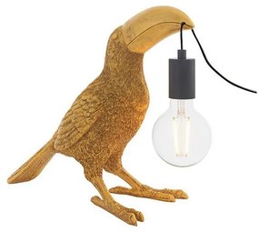 Endon 95077 - Lampada da tavolo TOCO TOUCAN 1xE27/10W/230V oro
