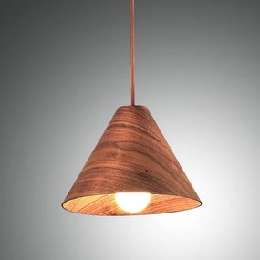 Fabas Luce -  Esino SP S  - Lampadario con diffusore in legno