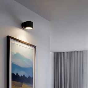 BRILAGI - LED RGB dimmerabile, faretto da parete STRIPY 1xGX53/14W/230V Wi-Fi Tuya, nero