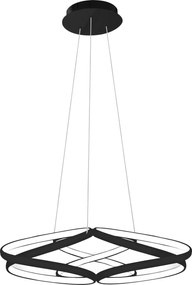 Lampada LED APP793-CP BLACK FLAT