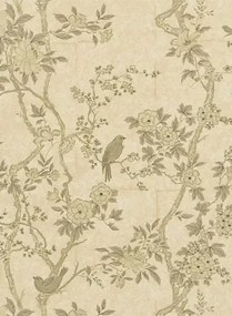 Ralph Lauren Carta da parati Marlowe Floral - Mother of Pearl