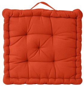 Cuscino materasso 45x45 cm arancione