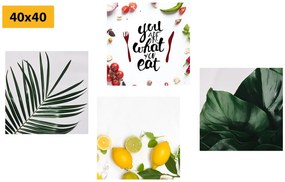 Set di quadri – Per la cucina in stile unico