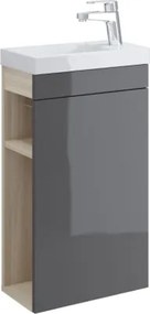 Cersanit K32-001-BOX - Lavabo da incasso COMO 22x40 cm ceramica/bianco lucido