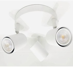 Luce Spot FARGO 3xGU10/30W/230V bianco