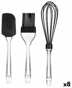 Set di Utensili da Cucina Pasticceria Silicone Plastica (8 Unità)