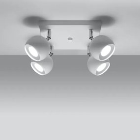 Sollux SL.0440 - Faretto da binario OCULARE 4xGU10/10W/230V