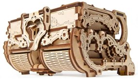 Ugears - 3D puzzle meccanico in legno Scatola di gioielli antichi