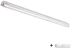 Lampada fluorescente tecnica LED T8 1xG13/18W/230V 4000K IP65 128 cm