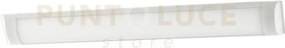 Barra led batten bianco 36w 4252lm 4000k 120x7,5x2,3cm