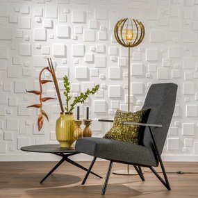 24 Pz Pannelli Murali 3d Ga-wa09 Squares /