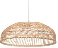 Lampadario rattan naturale con attacco cm 60,5h21,5