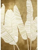 Coordonne Wandbild Copacabana - Gold