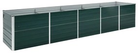 Letto Rialzato İn Acciaio Zincato 400x80x45 Cm Verde /