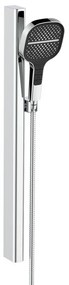Doccetta con flessibile doccia e barra di scorrimento AQUASANIT Atlas 3 getti in inox cromo 3 getti