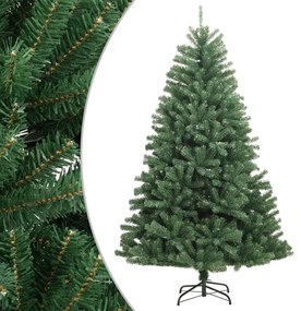 Albero Di Natale Artificiale Incernierato Con Base Verde 300 Cm /