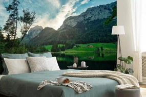 Carta da parati – Vita in montagna