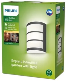Philips - Applique a LED da esterno PYTHON LED/6W/230V 2700K IP44