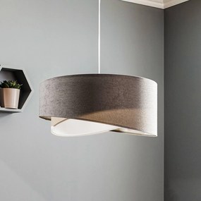 Maco Design Lampada a sospensione Vivien tricolore grigio/bianco/argento
