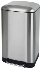 Pattumiera Essential Slim DELINIA a pedale argento 30 L
