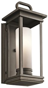 Applique classico chic da esterno KL-SOUTH-HOPE-M bronzo IP44 1X E27 ELSTEAD