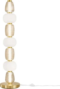Lampada da terra LED LED-TOTEM-PT trasparente, luce bianco caldo 4500 lumen LUCE AMBIENTE DESIGN