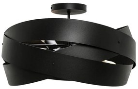 Zuma Line 1116 - Lampadario a sospensione con supporto rigido TORNADO 3xE27/40W/230V nero