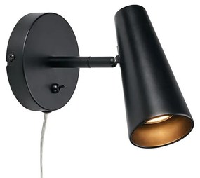 Applique nera, altezza 17 cm Crest - Markslöjd