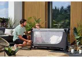 KINDERKRAFT SELECT - Culla da viaggio LEODY grigio