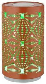 Globo 21018R - Lampada da tavolo LED RGB touch AMIYAH LED/1W/5V 500mAh rame