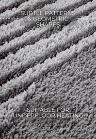 Tappeto grigio 160x235 cm Bartoux Light Grey - Elle Decoration