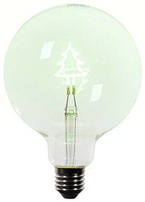 Lampadina LED E27 Albero di Natale Filamento G125 Trasparente 1.8W 100 lm