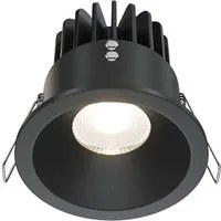 Faretto Da Incasso Moderno Zoom Alluminio Tondo Nero Led