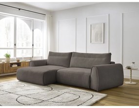 Divano angolare marrone Aden – Bobochic Paris