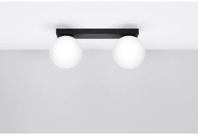 Sollux SL.1152 - Lampada da soffitto YOLI 2xG9/12W/230V nero