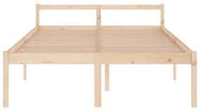 Giroletto in legno massello di pino 150x200 cm 5ft king