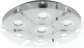 Eglo 75343 - Plafoniera LED dimmerabile CABO-SD 7xGU10/5W/230V Ø46 cm cromo opaco