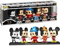 Pacchetto POP 5 figure Disney Archives Mickey Exclusive