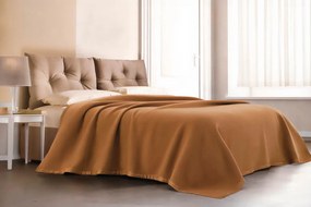 Coperta Double Face KASHMIR Cammello Singolo