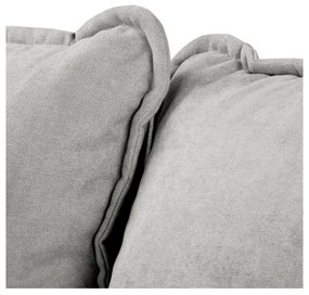 Divano angolare grigio chiaro (angolo destro) Beata - Ropez