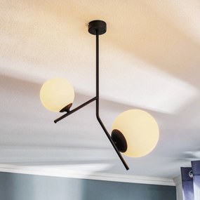 ALDEX Lampada a sospensione Dione, 2 luci, nero