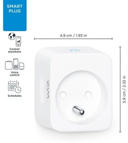 WiZ - Presa Smart E 2300W Wi-Fi