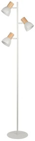 Lampada da terra Venosa in acciaio, H 143 cm, E14 3xMAX15W INSPIRE