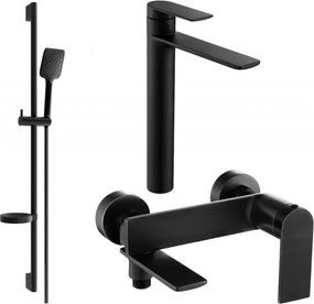 Mexen Zero DS62 set da bagno, nero - 7113DS62-70