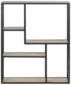 Mensola SARON quercia sonoma/nero