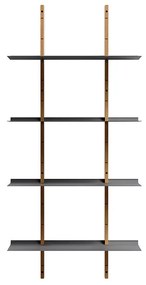 Eva Solo - Smile Shelf Set Large Oak/Grey