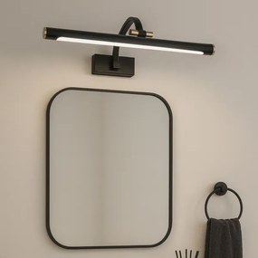 Illuminazione a LED per specchio da bagno VINCI LED/15W/230V 60 cm IP44 nero
