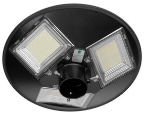 Lampione LED Solare 200W,  IP65, Crepuscolare e Sensore di movimento Colore  Bianco Naturale 4.000K