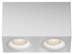 Maytoni C013CL-02W - Faretto SLIM 2xGU10/50W/230V bianco